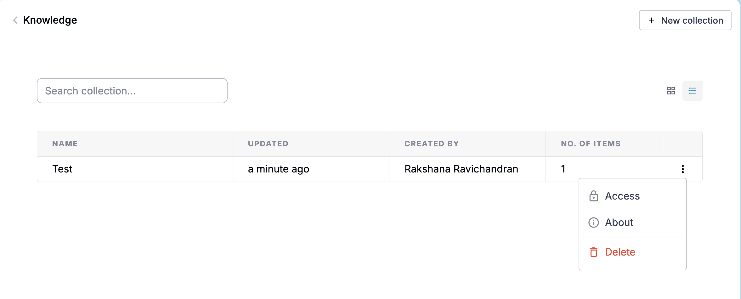 Manage access