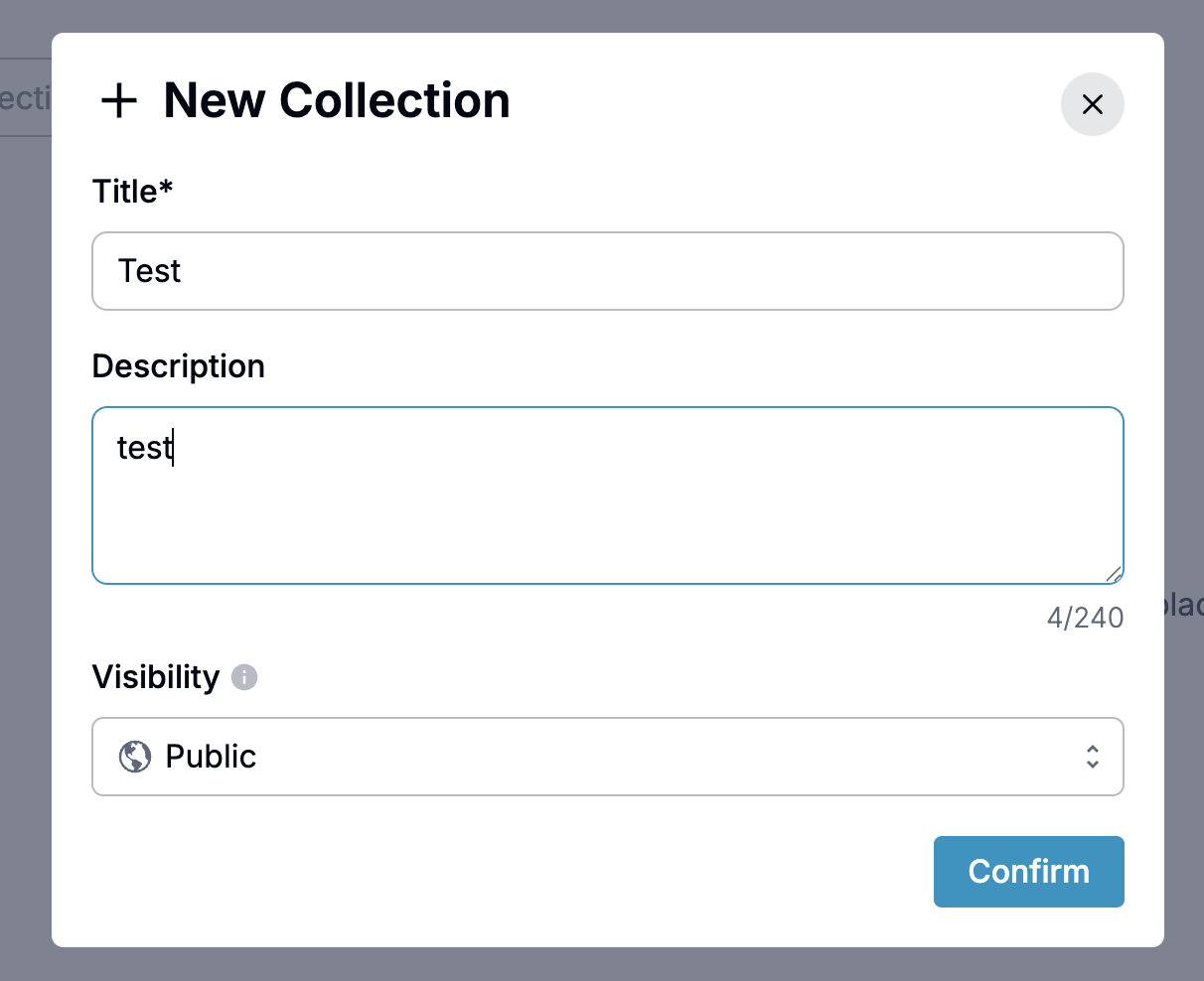Add collections