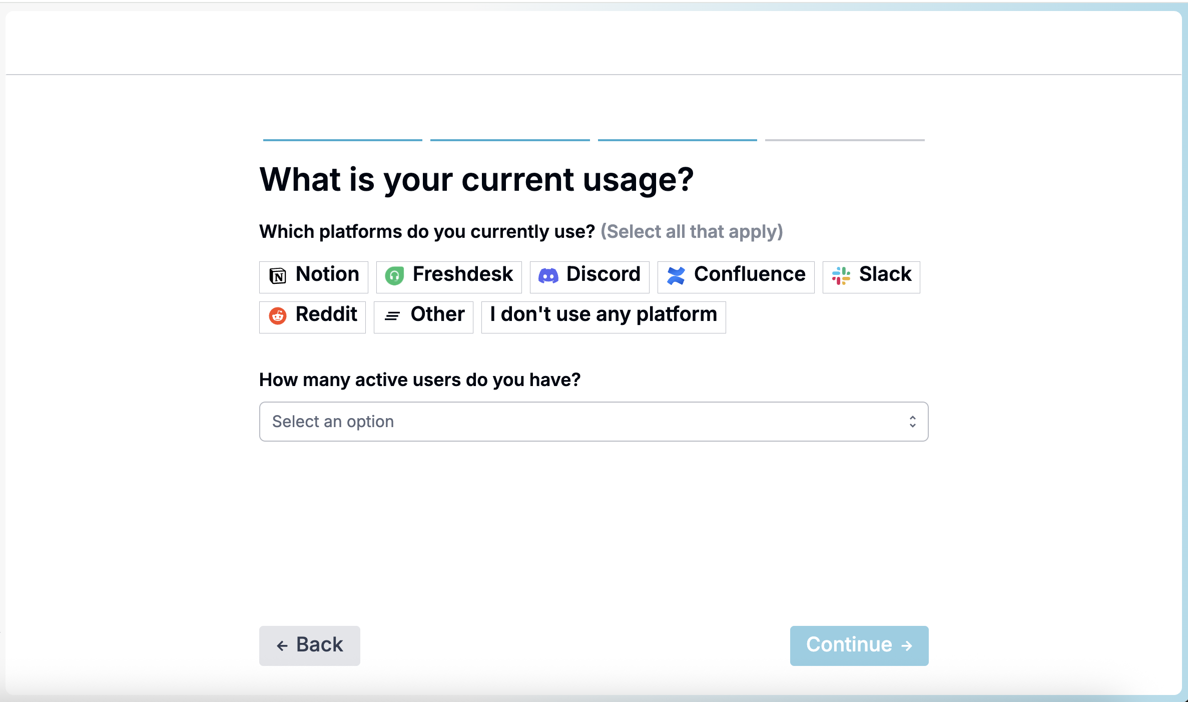 usage